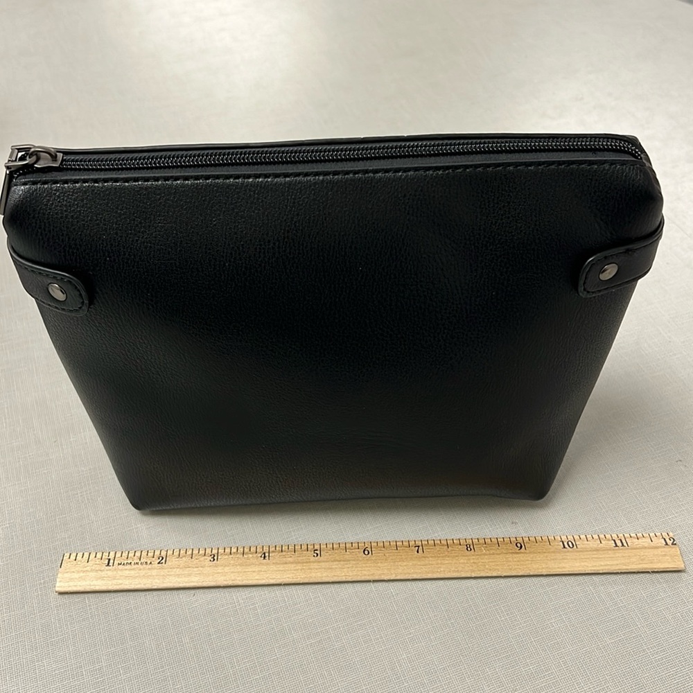 Pixie Mood Black Vegan Leather Clara Pouch